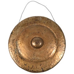 Antique Buddhist Temple Gong 34 " Diameter