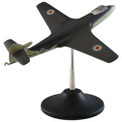 Hawker Sea Hawk Model Military Jet Airplane, circa 1950