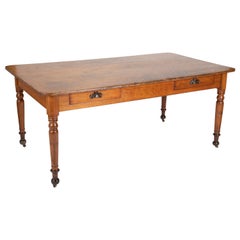Late 19th Century American Pine and Fir Farm Table