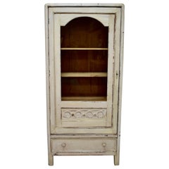 Painted Pine Vitrine