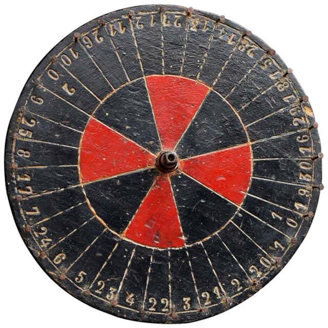 Early-20th Century English Scratch Built Roulette Wheel at 1stDibs ...