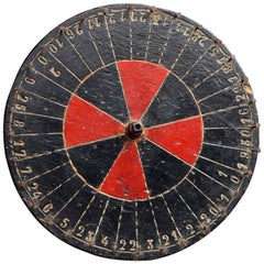 Antique Roulette Wheel, circa 1900