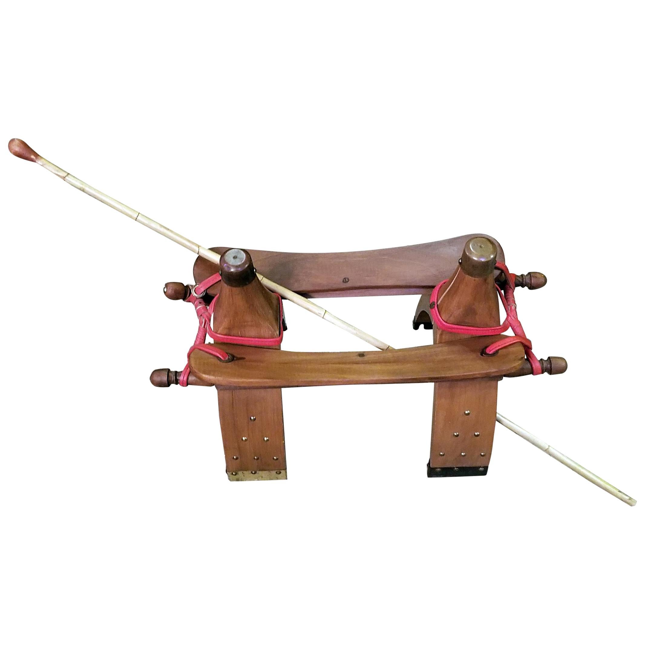 Saudi Arabian Camel Saddle with Camel Whip