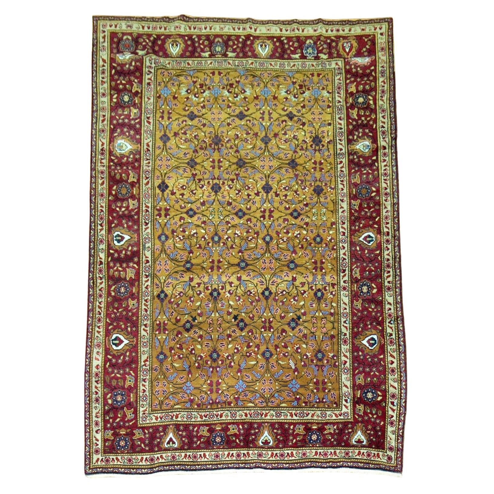 Colección Zabihi Alfombra Turca Vintage Tamaño Habitación