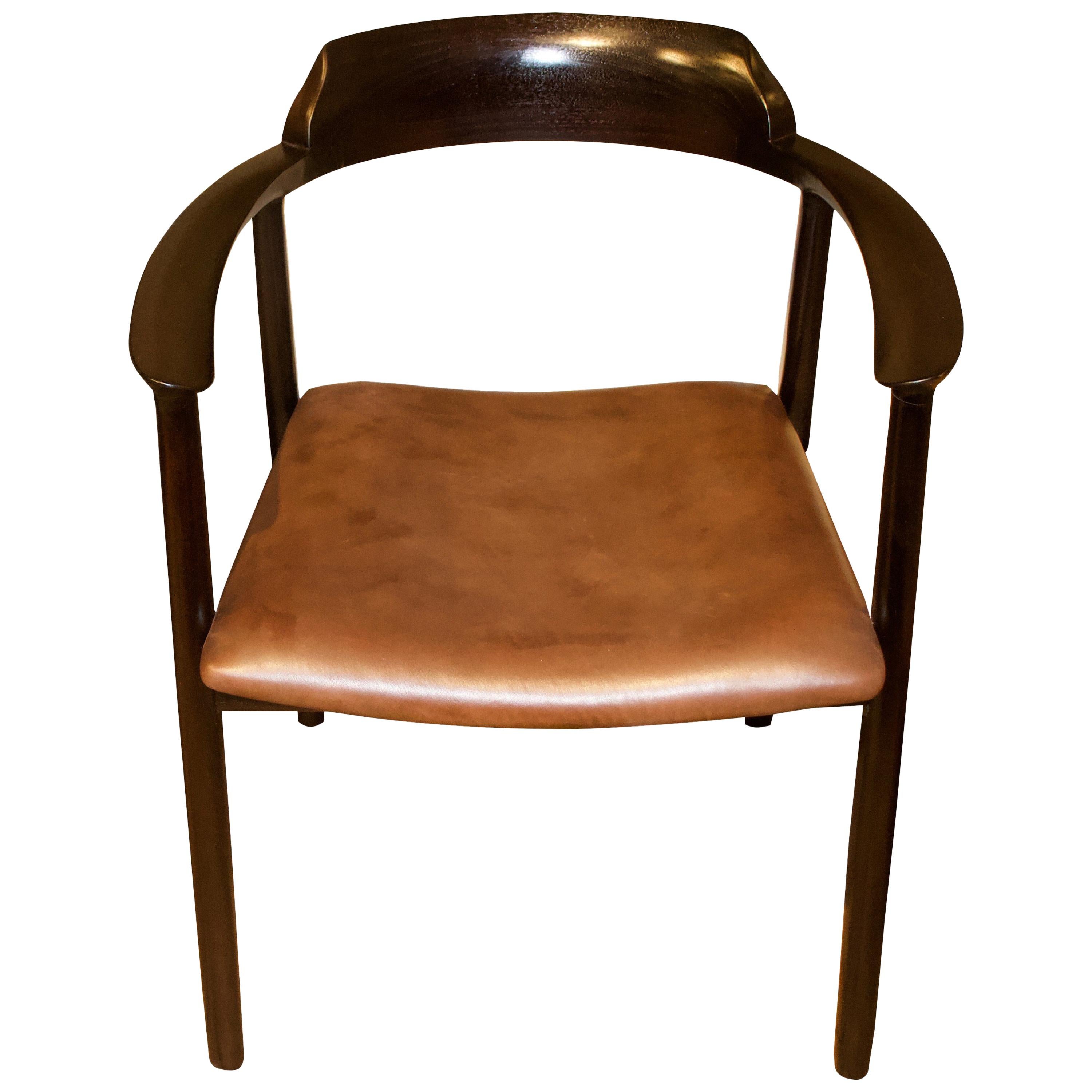 Andrianna Shamaris Modern Curve Chair For Sale