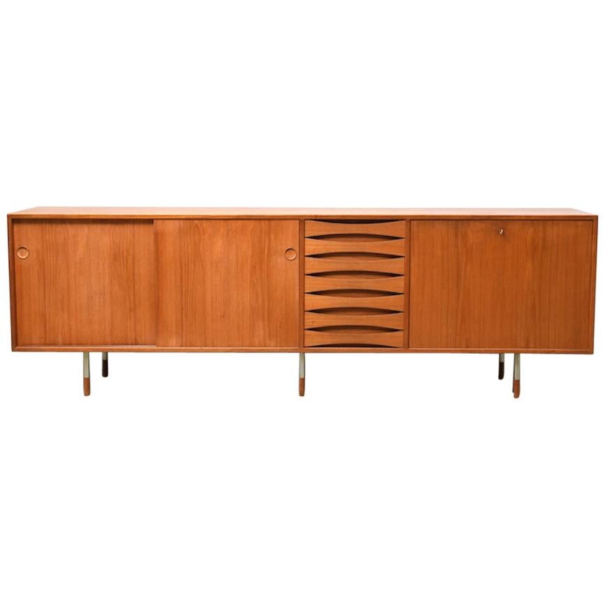 Sideboard by Arne Vodder for Sibast Denmark 1960 teak rare production