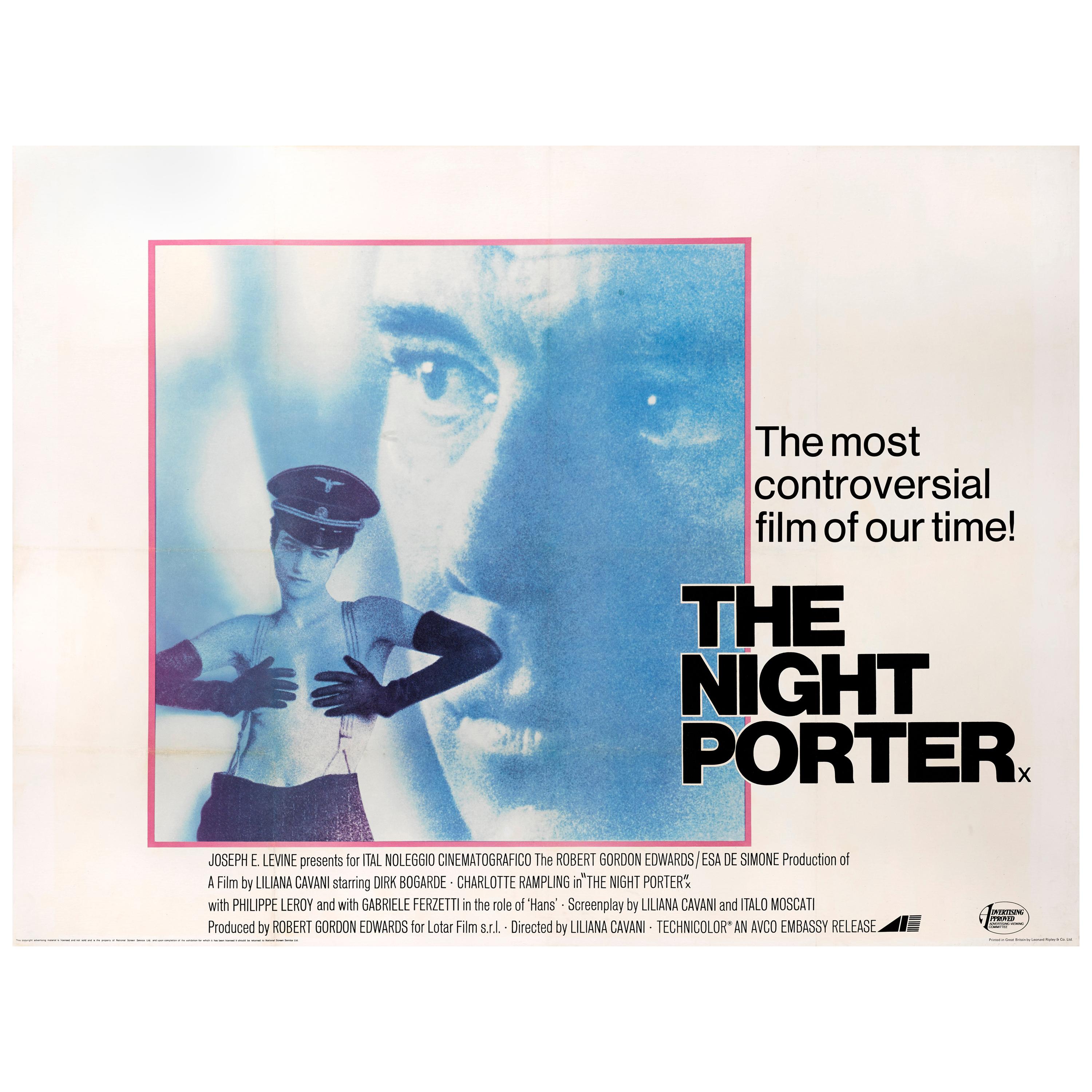 "The Night Porter" Original British Film Poster