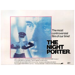 Affiche d'origine du film britannique « The Night Porter »