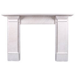Very Large Regency Plain Fireplace Surround in in High Quality Portland Stone