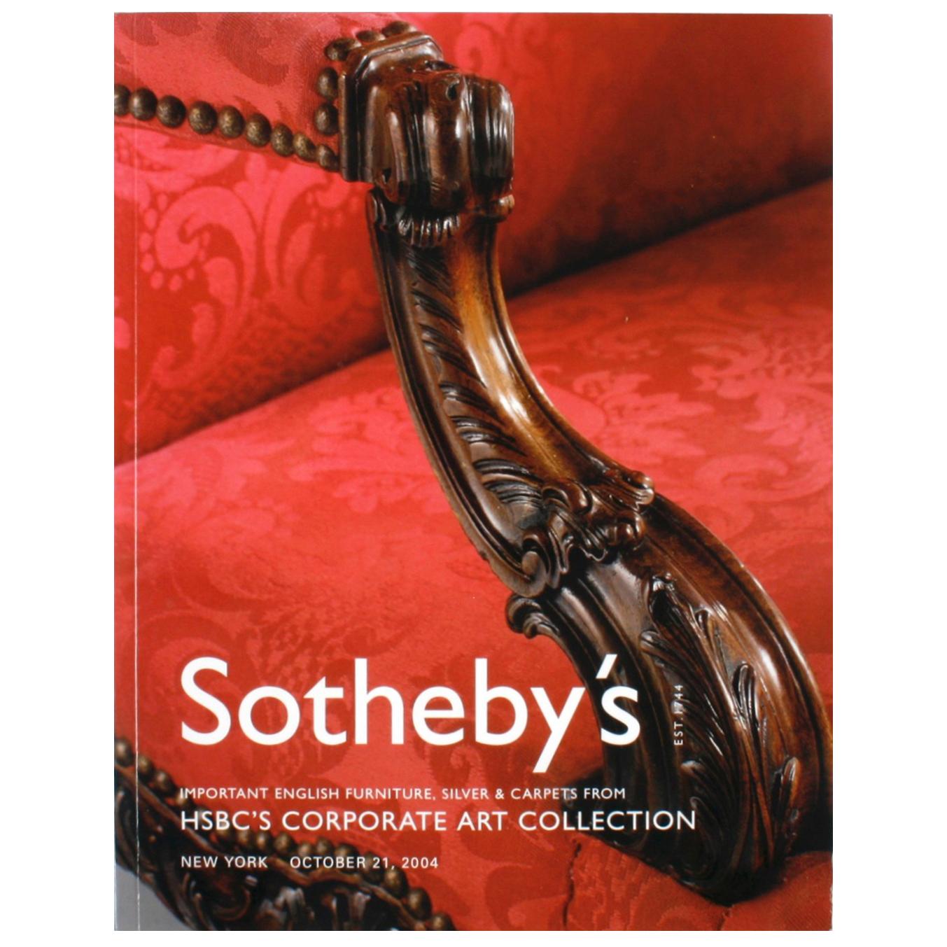 Sotheby's: New York Important English Furniture, Silver & Carpets from HSBC