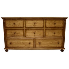 Pine Chest of Eight Drawers