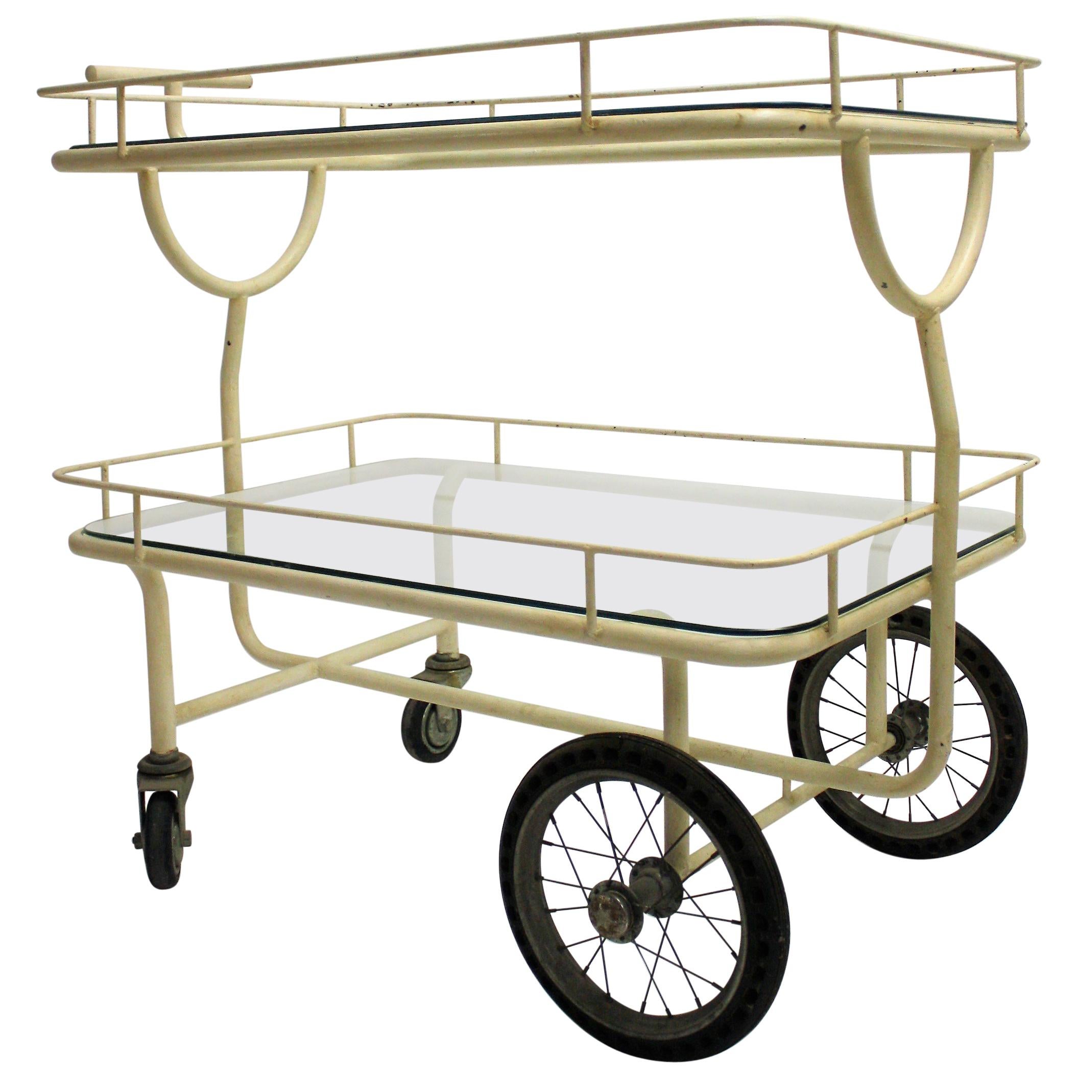 Antique Hospital Trolley, 1940s