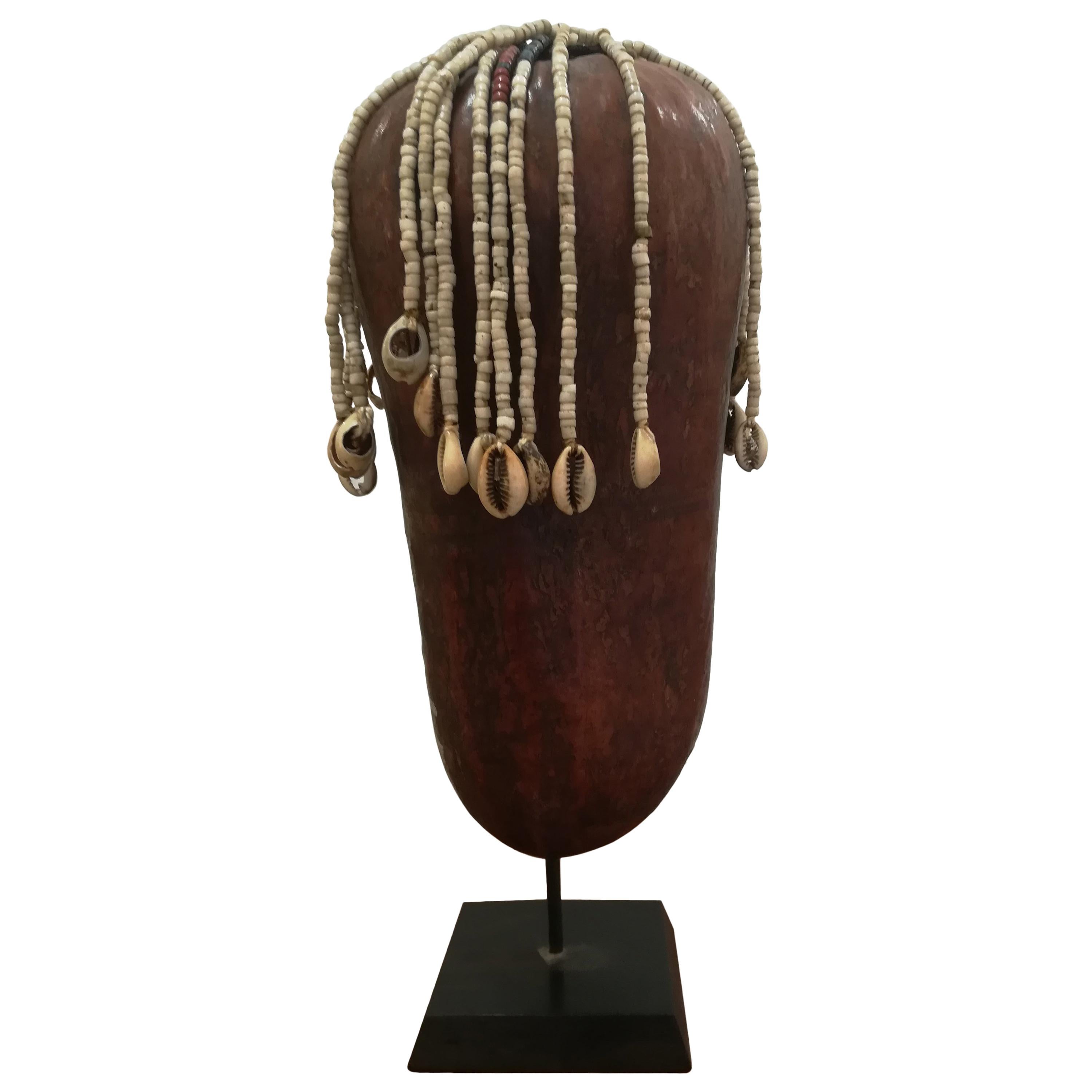 Fali Doll and Percussion Instrument Tanzania with Provenance