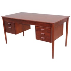 Borge Morgensen Teak Executive Desk