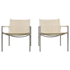 Set of 2 Minimalistic Martin Visser for 't Spectrum Lounge Chairs, 1960s