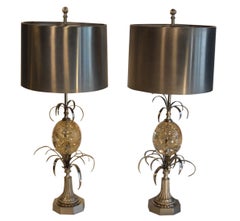 Antique Pair of Lamps by Maison Charles