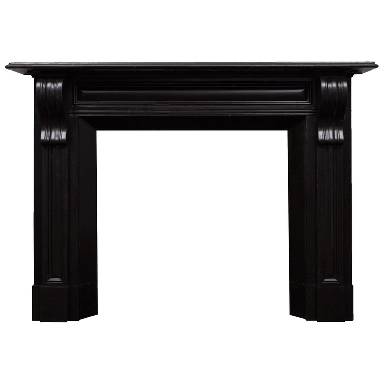 Irish Corbel Marble Fireplace For Sale at 1stDibs