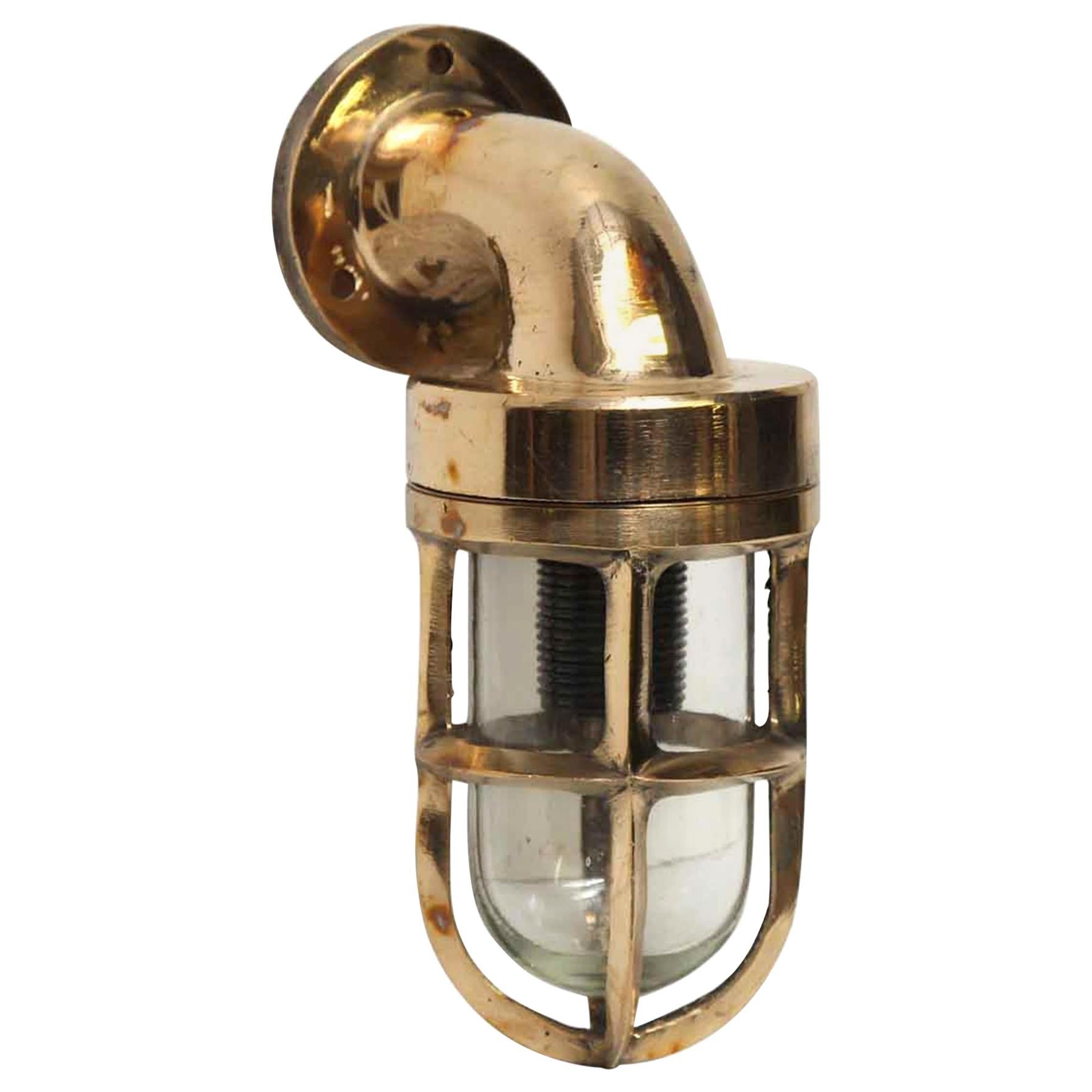 Small Brass Ship Light Sconce Quantity Available