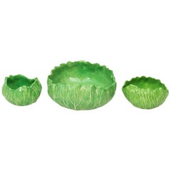 Set of Dodie Thayer Lettuce Bowls