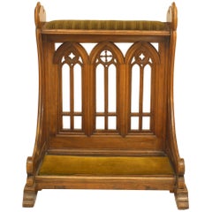 English Gothic Revival Oak Prie-dieu