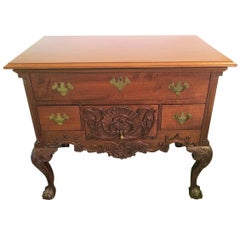 American Chippendale Style Mahogany Lowboy Table