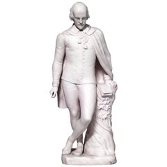 Antique Victorian Porcelain Shakespeare