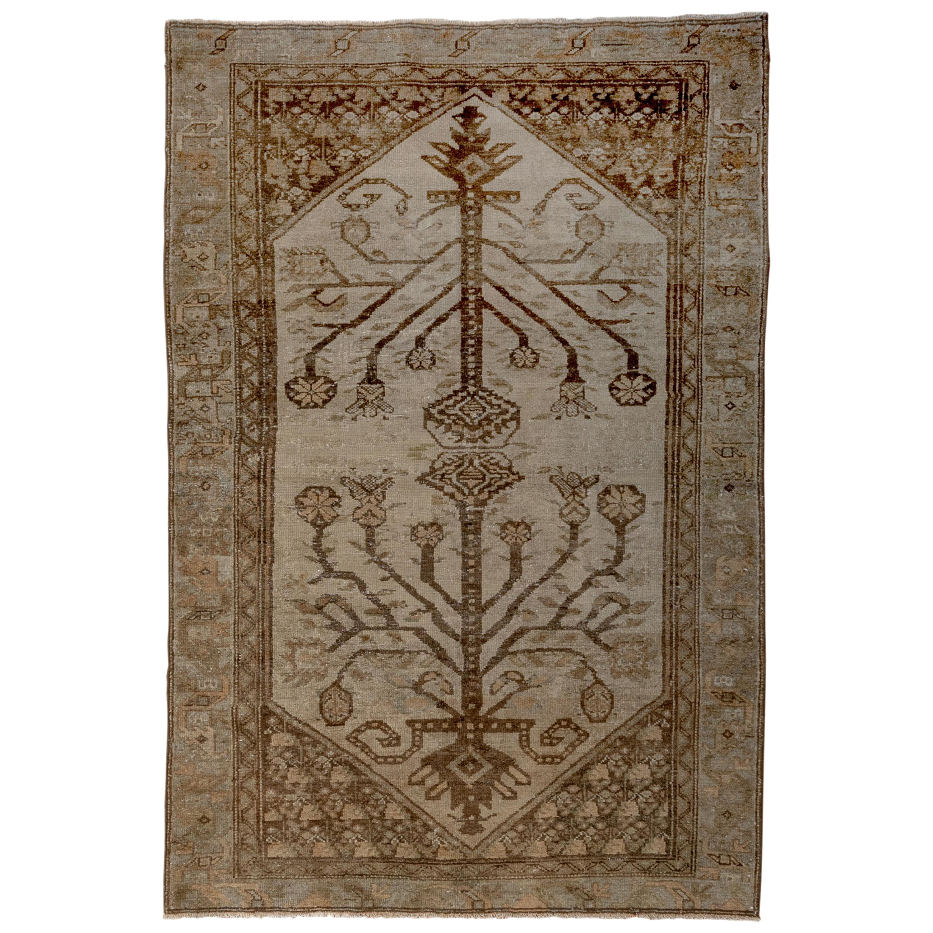 Fine Antique Persian Malayer Rug For Sale