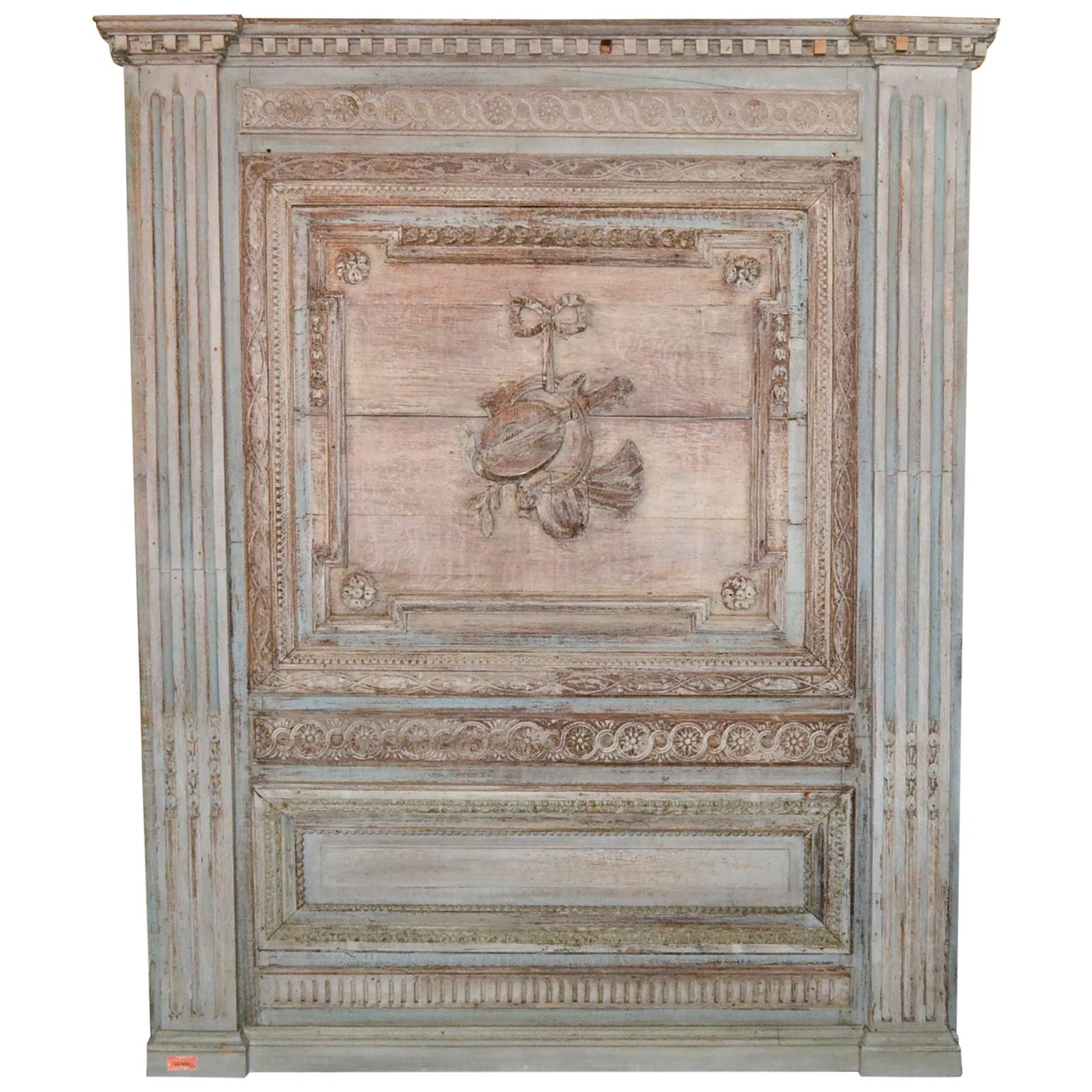 18th Century French Architectural Panel