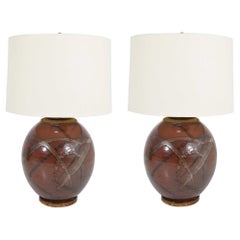 Pair of Brent Bennett Table Lamps