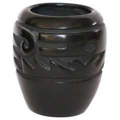 Margaret Tafoya Incised Santa Clara Pueblo Native American Ceramic Pottery