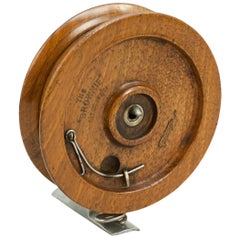 Used Brownie Fishing Reel by Millward, 1921 Patent