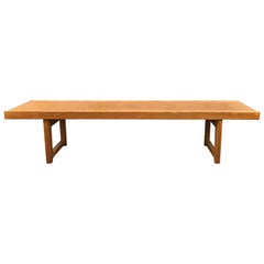 Torbjørn Afdal for Bruksbo “Korbo” Long Teak Bench