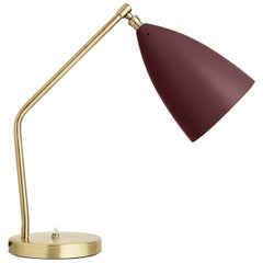 Lampe de bureau Grasshopper de Greta Grossman, rouge Andorra