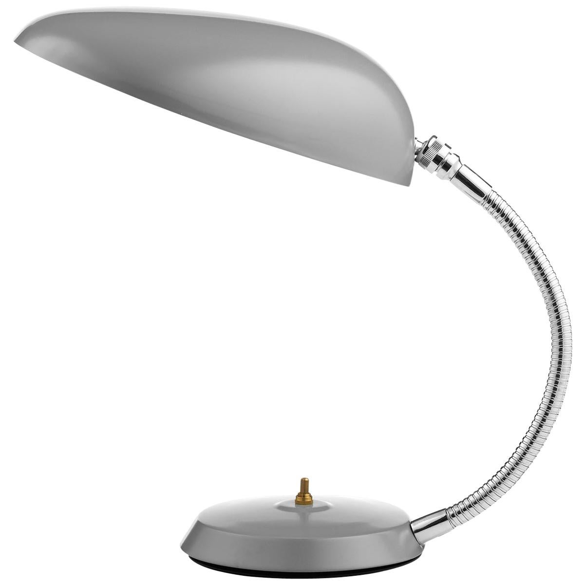 Lampe de bureau Greta Grossman Cobra, bleu-gris