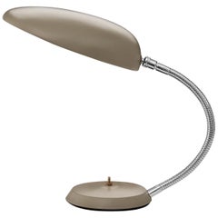 Lampe de bureau Greta Grossman Cobra, gris chaud