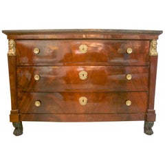 Empire Period Commode or Chest of Drawers