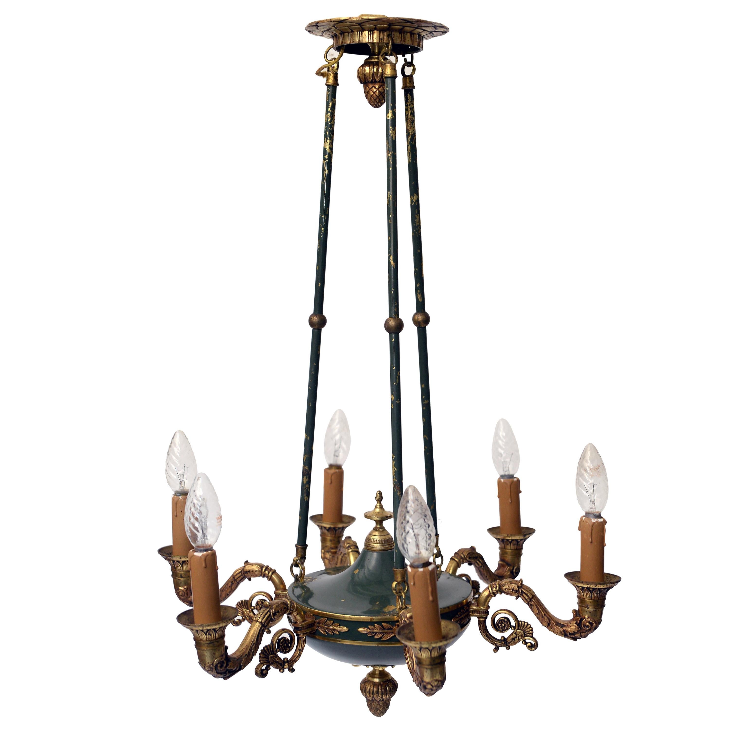 Antique French Chandelier, 1940s