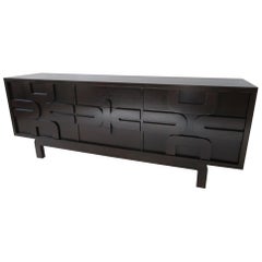 Sculptural Ebony Dresser Chest by Lane Altavista