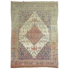 Antique Tribal Persian Bidjar Rug