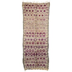 Vintage Beni M'Guild Moroccan Rug with Bohemian Memphis Style, Berber Area Rug