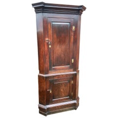 Oak Corner Cabinet, English, circa 1800