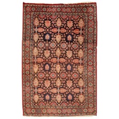 Handmade Antique Bidjar Style Rug, 1930s, 1C289