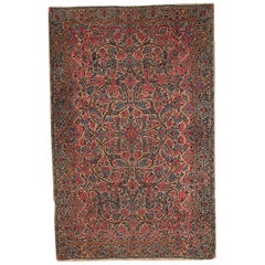 Handgefertigter antiker Teppich im Kerman-Stil, 1920er Jahre, 1B158
