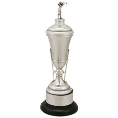 Antique Sterling Silver Golf Trophy Cup, 1935