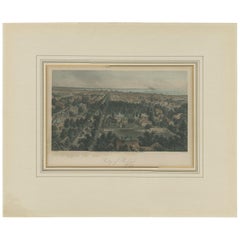 Antique Print of the City of Buffalo by Appleton, 1872