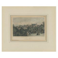 Antique Print of the City of Cleveland by Appleton, 1872