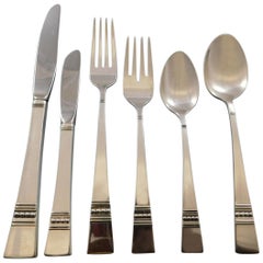 Diadem by Reed and Barton Sterling Silver Flatware Set for 12 Service 75 Pieces