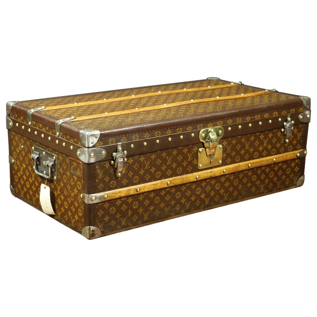 Cabin Monogram Louis Vuitton Trunk, 1920s