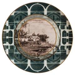 Lebanon Porcelain Dinner Plate, Made in Italy