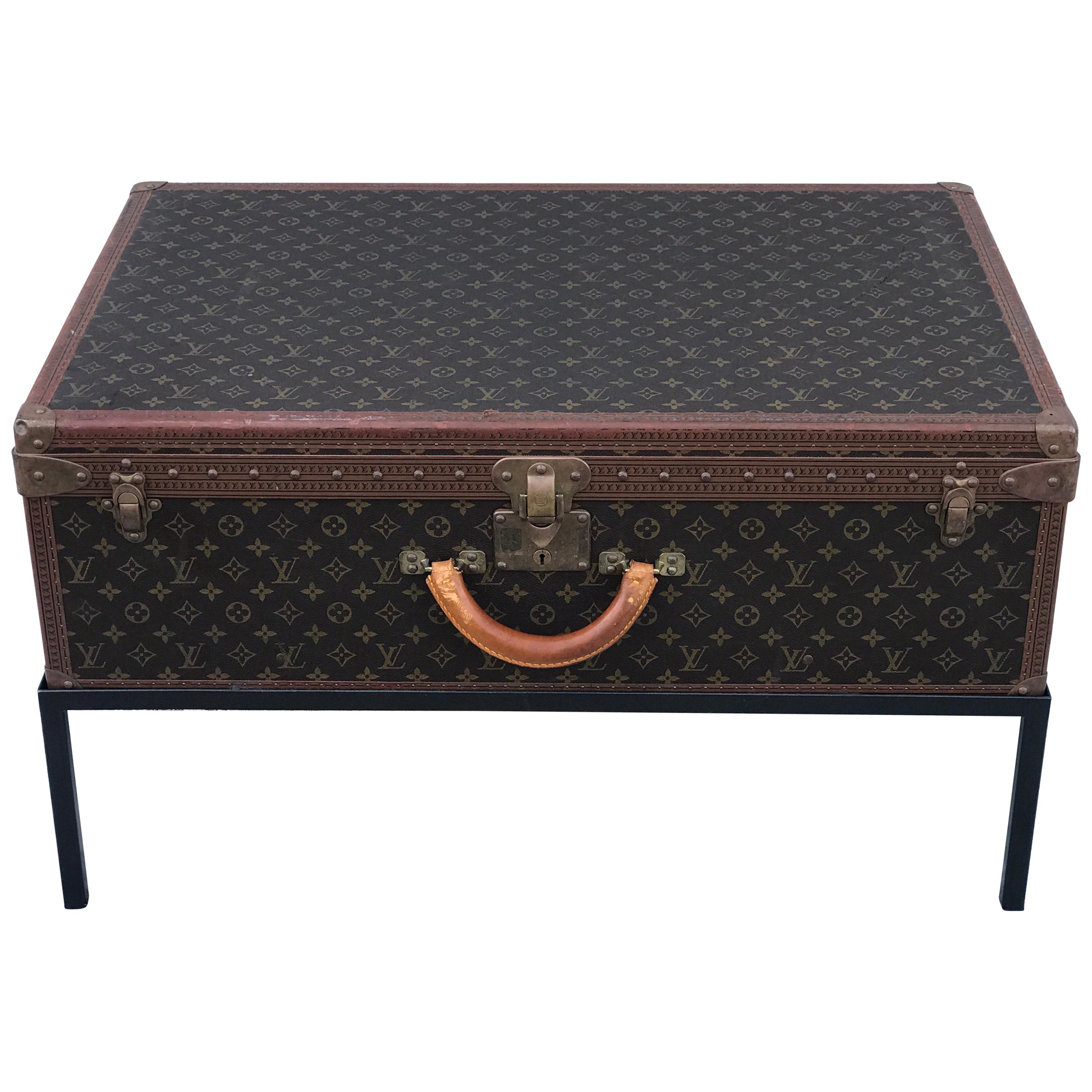 Louis Vuitton Trunk on Stand, Large